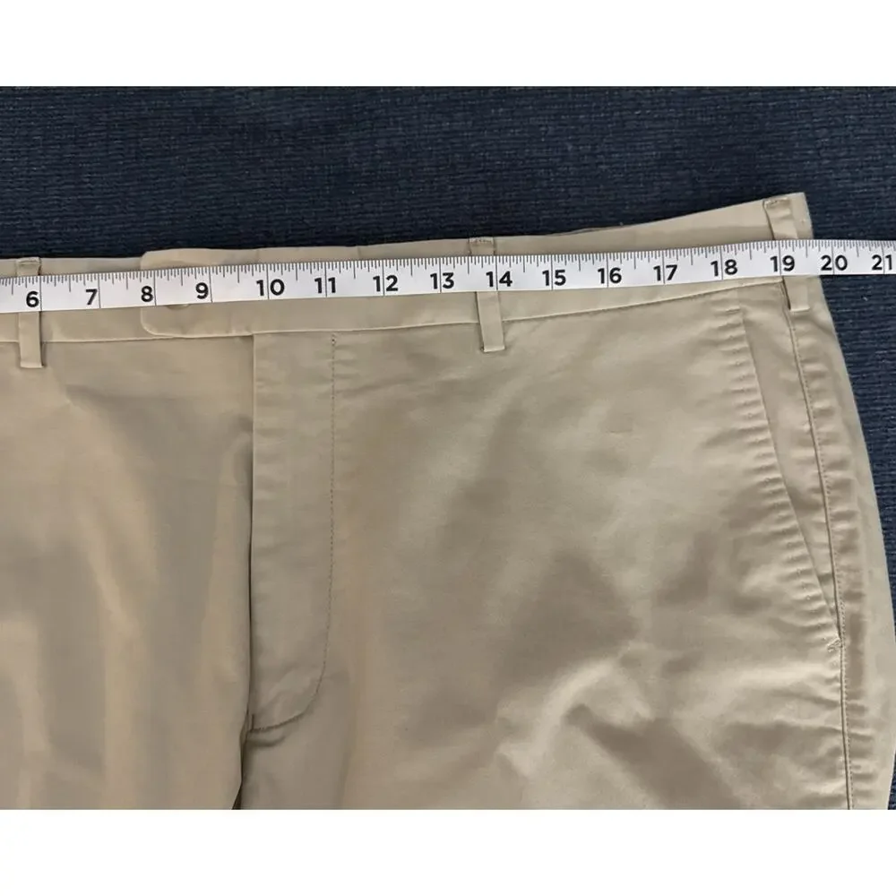 Peter Millar‎ Pants Crown Comfort 38x30 Beige Pleated Office Professional Golf